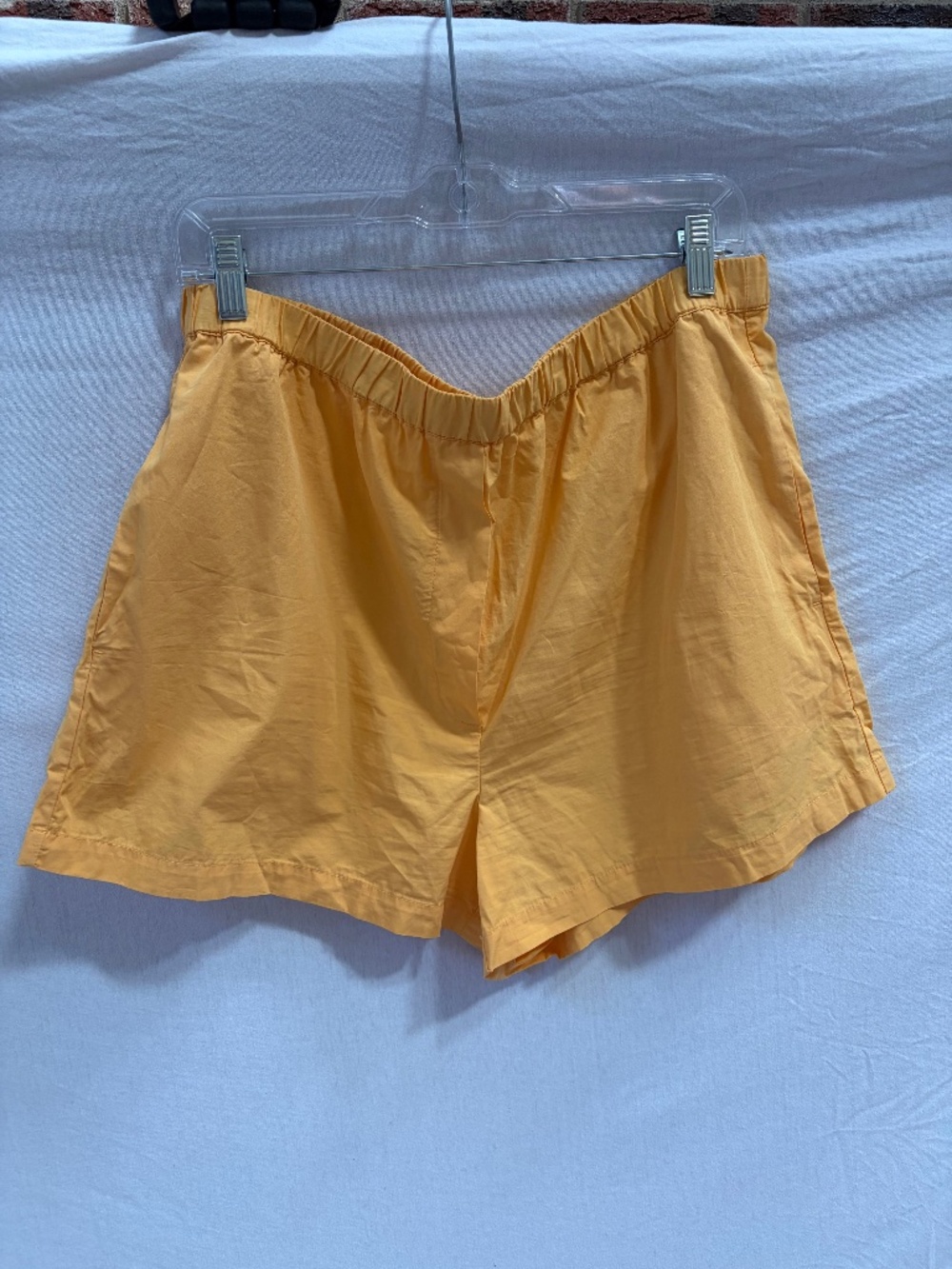 Yellow shorts